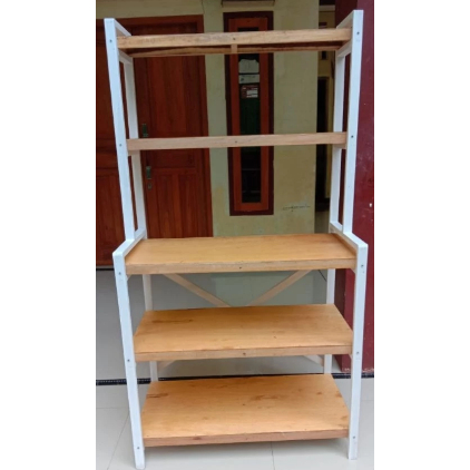 Rak susun serbaguna Rak 5 susun rak dapur