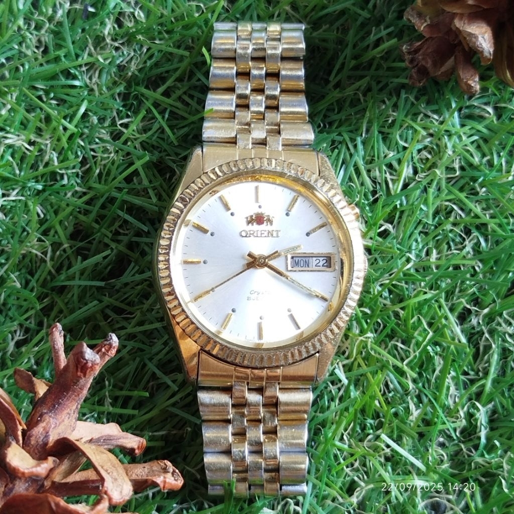 jam tangan pria vintage ORIENT President automatic