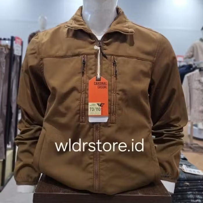 CARDINAL CASUAL ORIGINAL JAKET BOMBER PRIA PREMIUM 0435 COKLAT