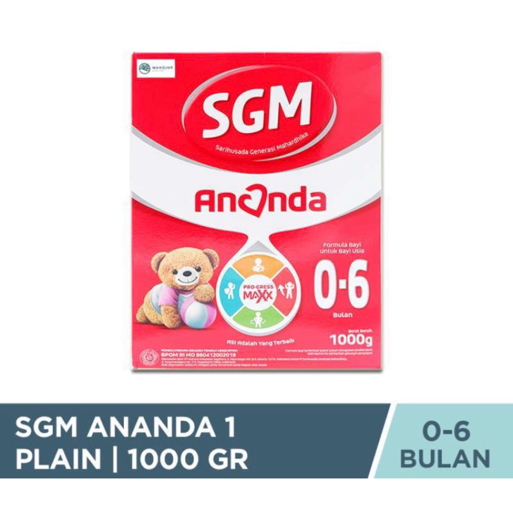 Sgm 0 - 6 Bulan / 6 - 12 Bulan 1000 gram
