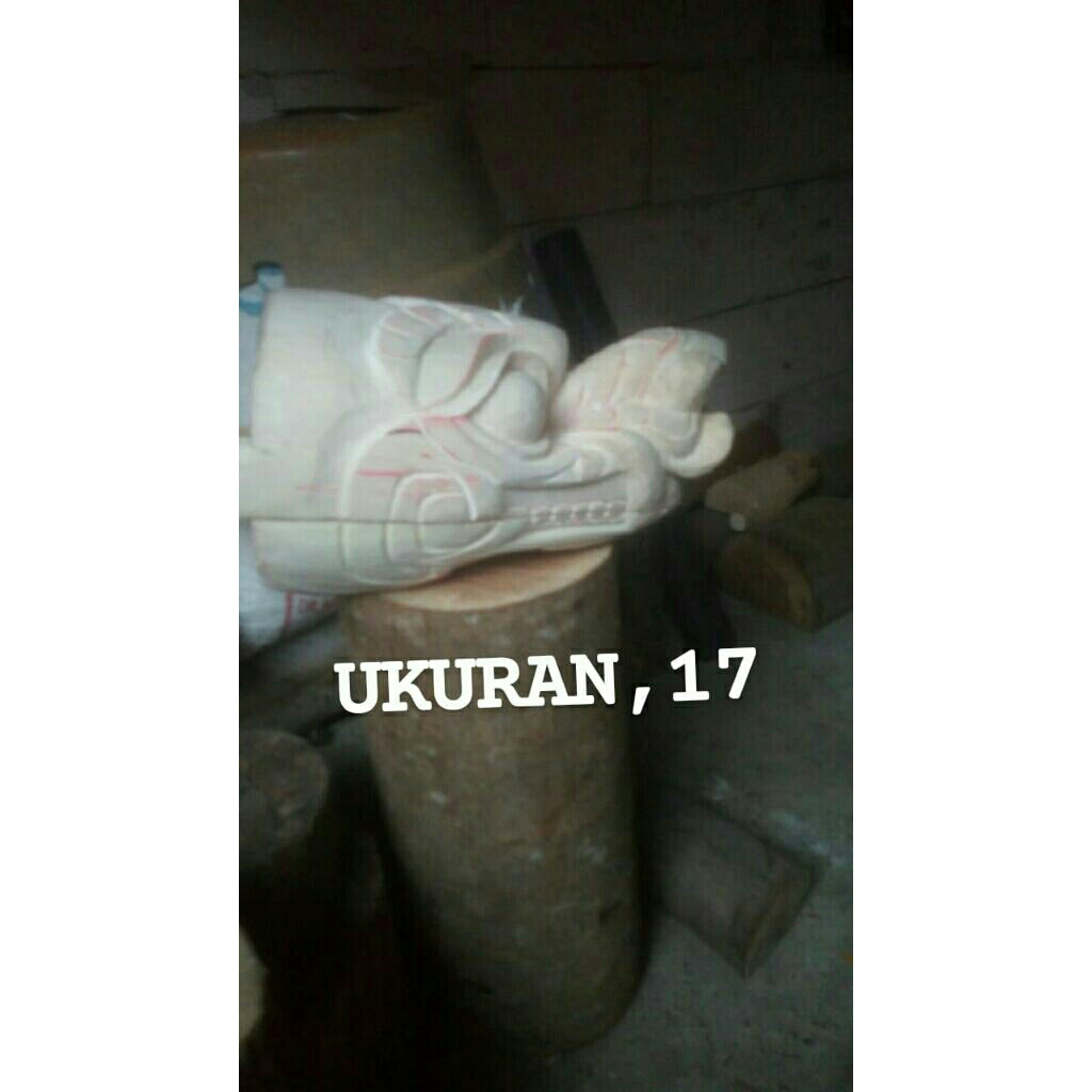 barongan anak putihan ukuran 17