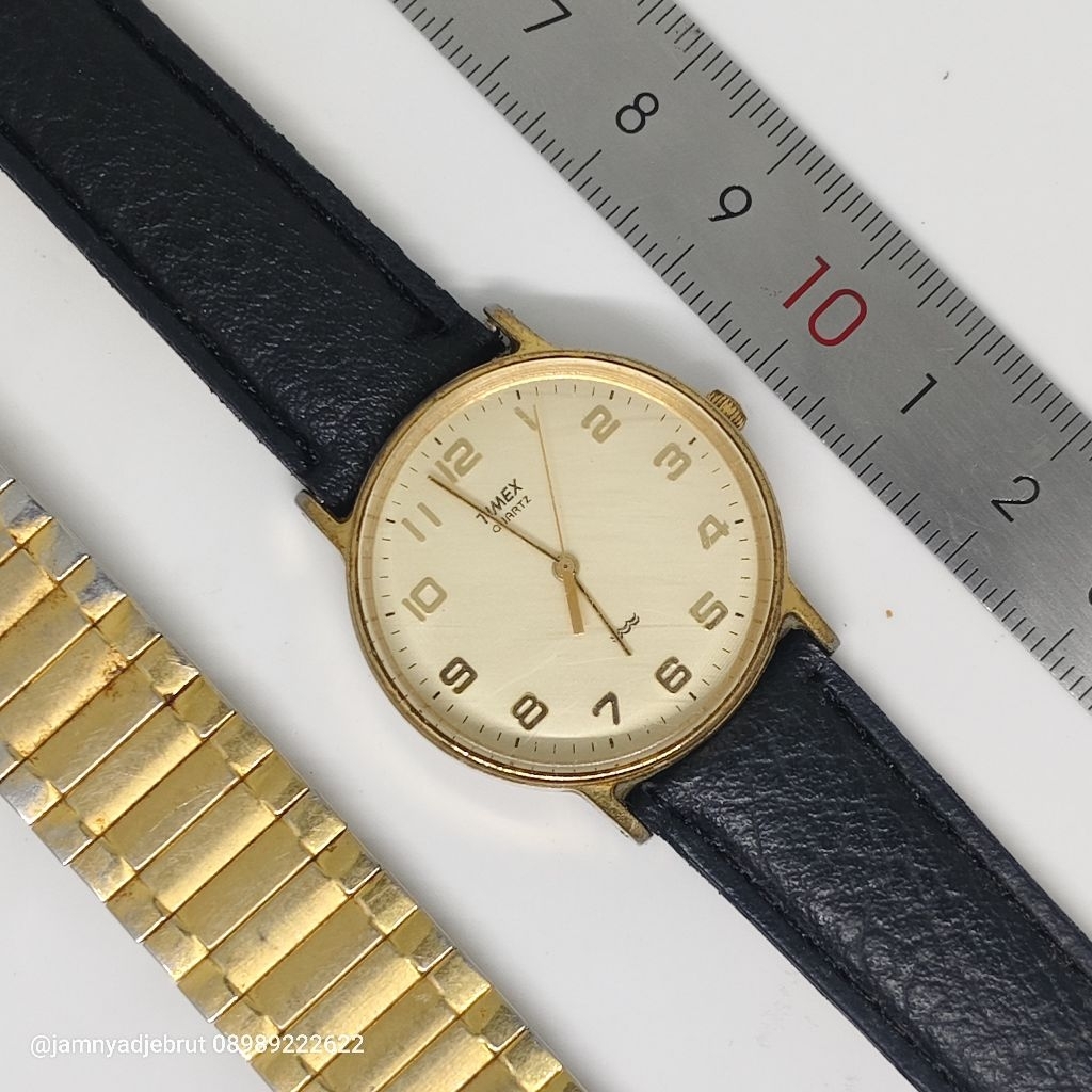 Jam Timex Gold Vintage T 46 Bekas