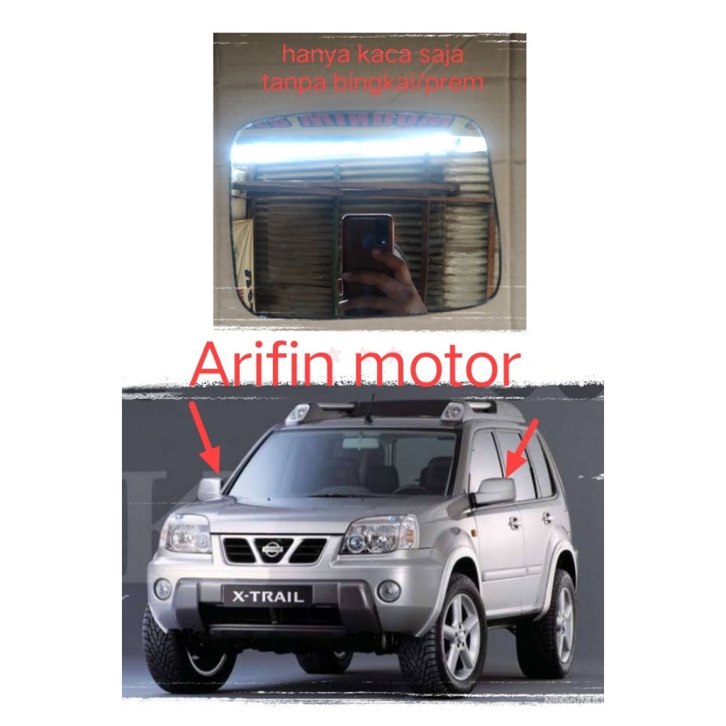 kaca spion Nissan Xtrail t30