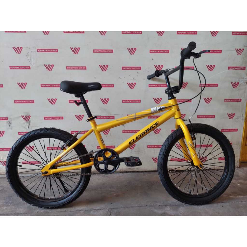 Elegance Heinkel EL-2030 Sepeda BMX Ukuran 20" Ban 2.5 V-brake DIsc Brake Rem Cakram Sepeda Anak Rem