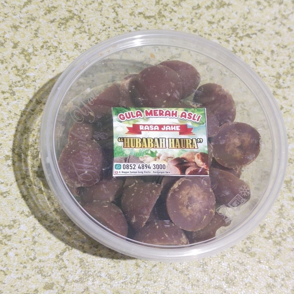 Gula Merah Jahe Asli Kandangan 250 gr – Manis Hangat Sehat