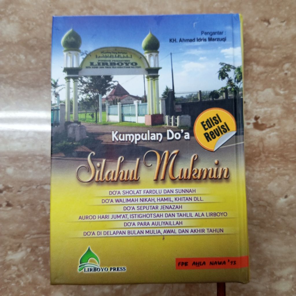 BUKU SAKU SILAHUL MUKMIN KUMPULAN DOA BUKU KUMPULAN DOA-DOA CETAKAN LIRBOYO