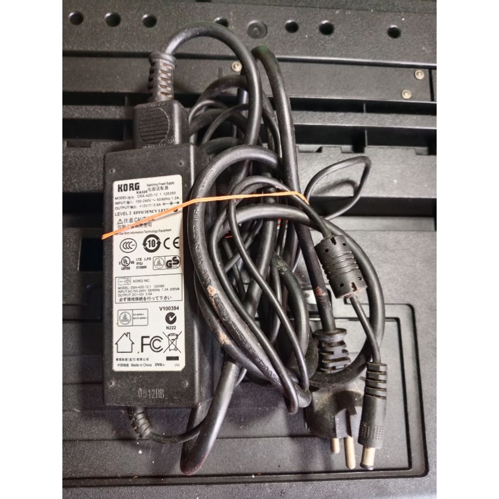 Adaftor Keyboard KORG PA500 ORIGINAL/Usahakan Pakai yang Ori Agar tidak Merusak Keyboard