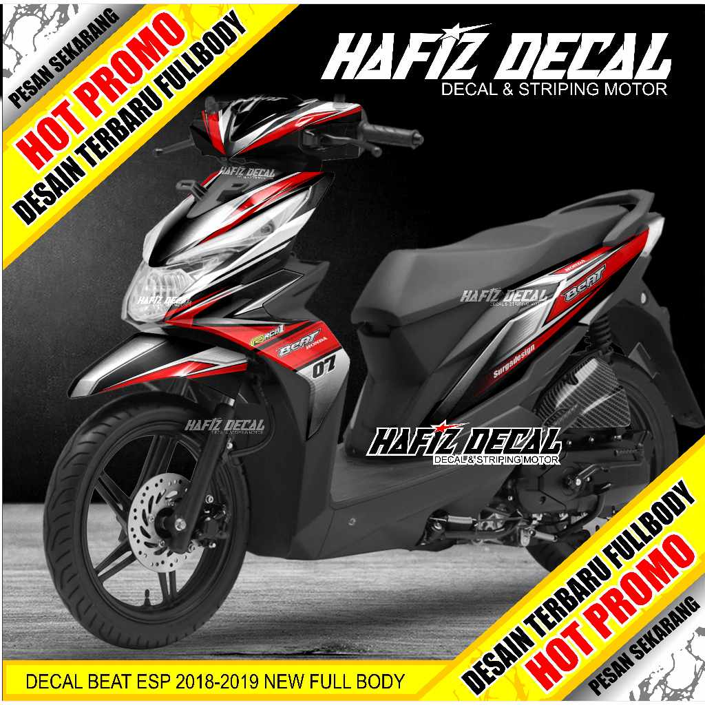 DECAL BEAT 2016 FULL BODY, DECAL BEAT 2017 FULL BODY