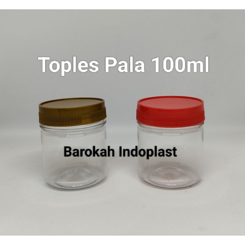 Toples Pala 100ml / Toples Bumbu 100ml / Toples Bulat 100ml