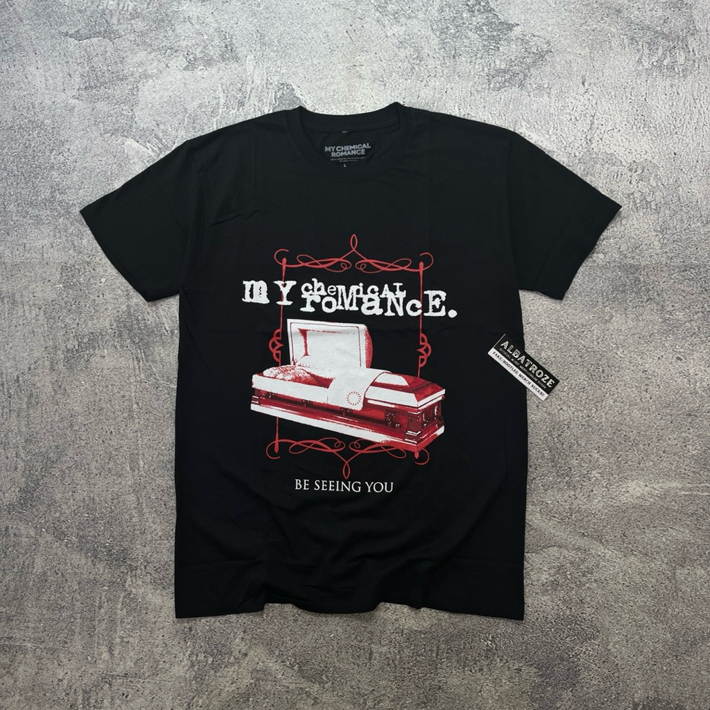 T-SHIRT / KAOS BAND OFFICIAL MY CHEMICAL ROMANCE - COFFIN