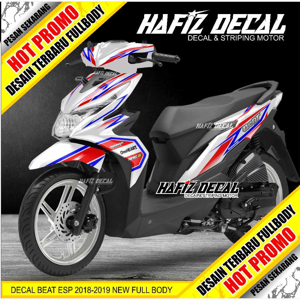 DECAL BEAT 2018 FULL BODY, DECAL BEAT ESP