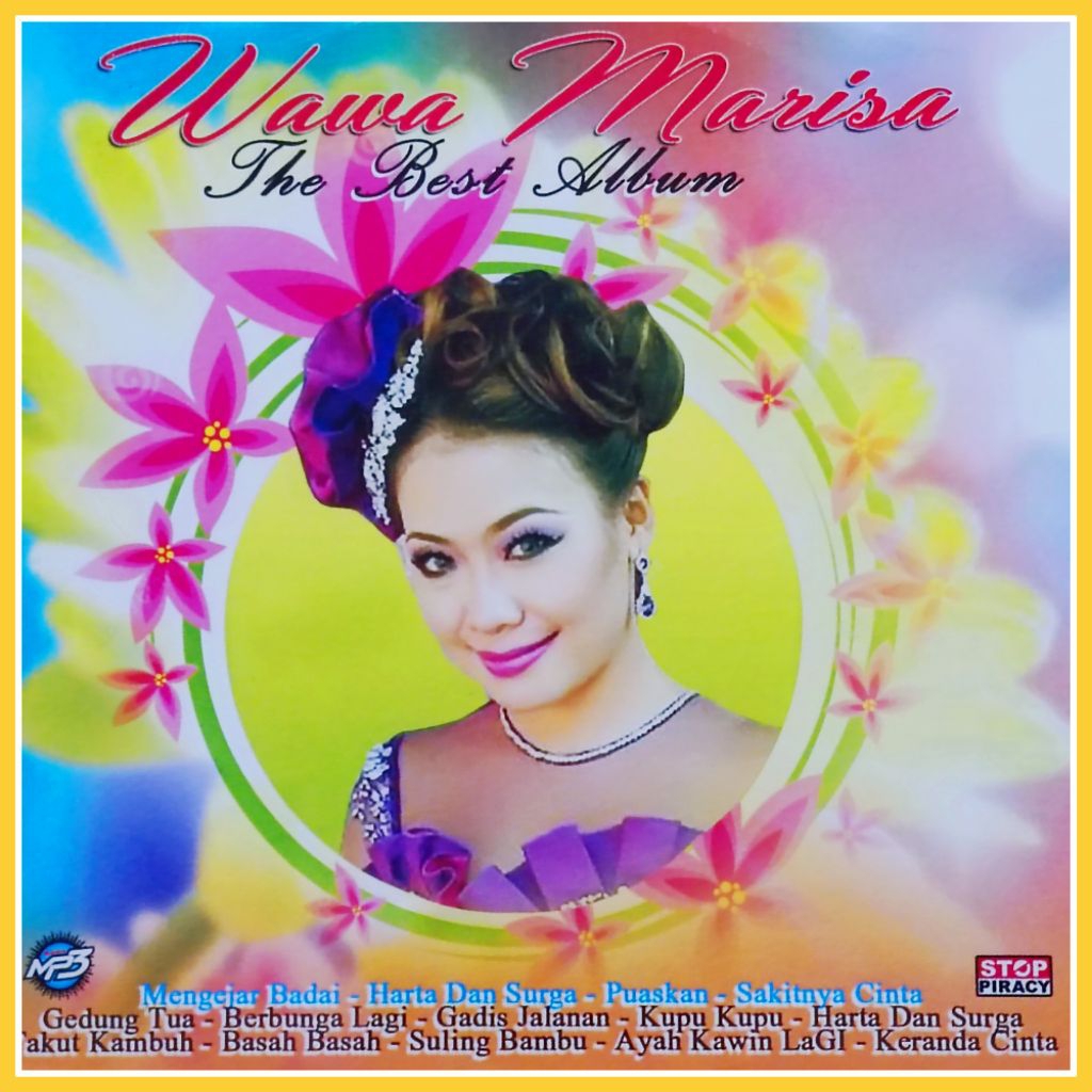 Kaset MP3 Lagu Dangdut WAWA MARISA - IYETH BUSTAMI - LILIS KARLINA Album Pilihan Terbaik Isi 118 Jud