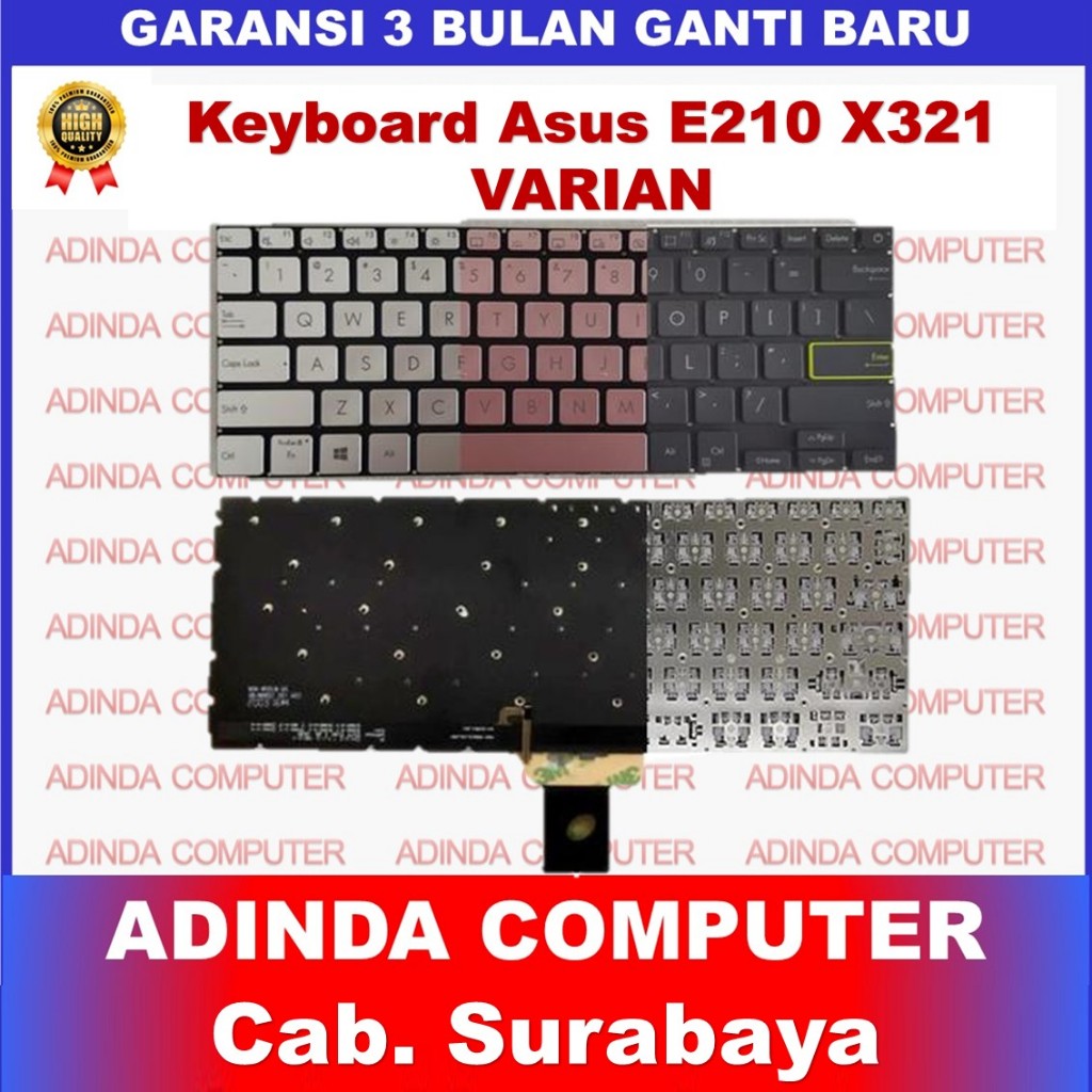 Keyboard Asus  E210 X321 X321Q E210KA E210M E210MA E210MAO L210