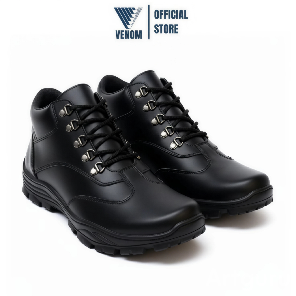 VENOM CYCLOPS - Sepatu Boots Ukuran Besar ( 39 - 52 ) Boots Pria Wanita Unisex Big Size