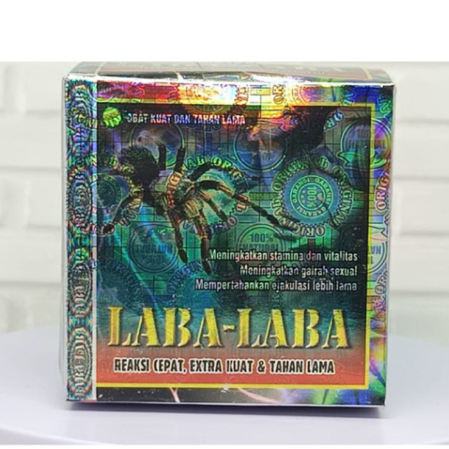 KAPSUL LABA-LABA || ORIGINAL 100% - Dijamin Berkhasiat dan Meningkatkan Stamina