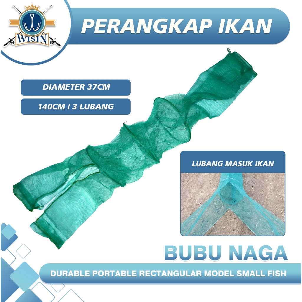 WISIN JARING BUBU TERBARU BUBU PANJANG BUBU NAGA JARING PERANGKAP IKAN