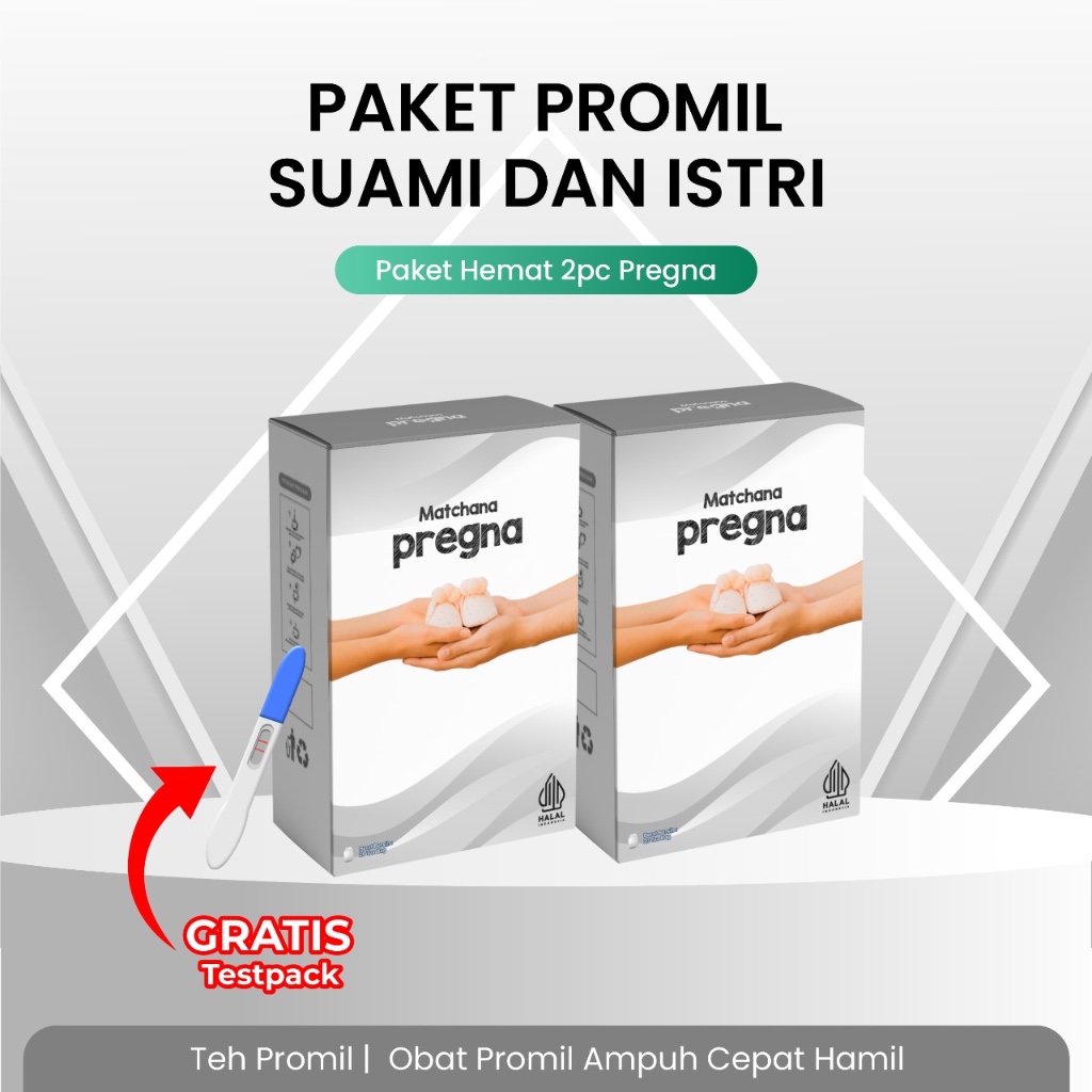 Paket Promil Ampuh Cepat Hamil Suami Istri | Teh Herbal Program Hamil, Teh Kesuburan & Detoks