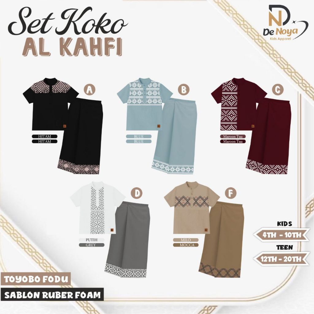 PO ‼️ Pre Order l SET KOKO AL KAHFI by DENOYA