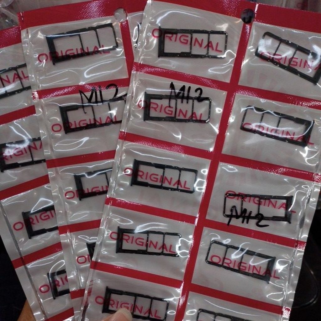 Simtray Slot SIM Tempat Kartu SIM Samsung M12