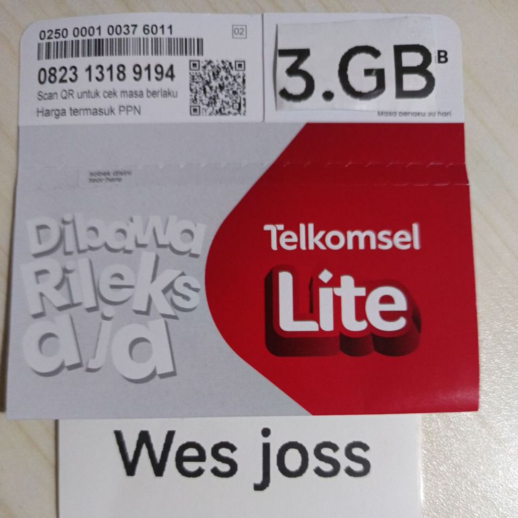 perdana simpati 3gb full kuota nasional