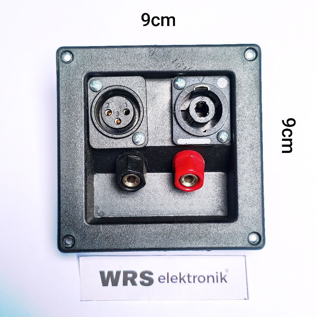Terminal salon box speaker kombinasi biding spicon canon
