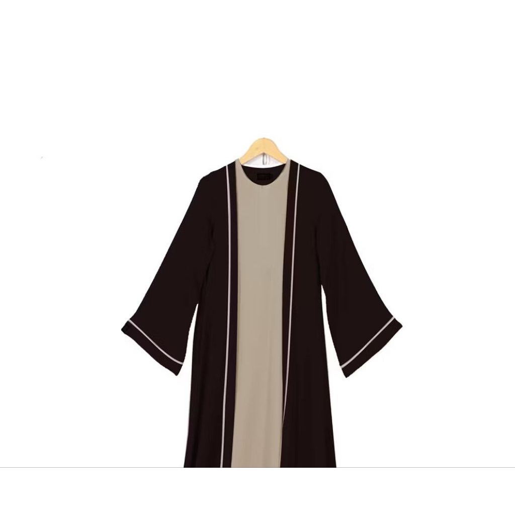 baju abaya set hijab