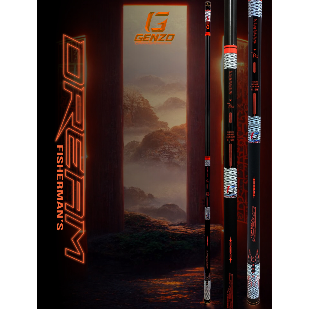 Tegek Genzo Dream Fisherman 6.5H 19T dan 28T
