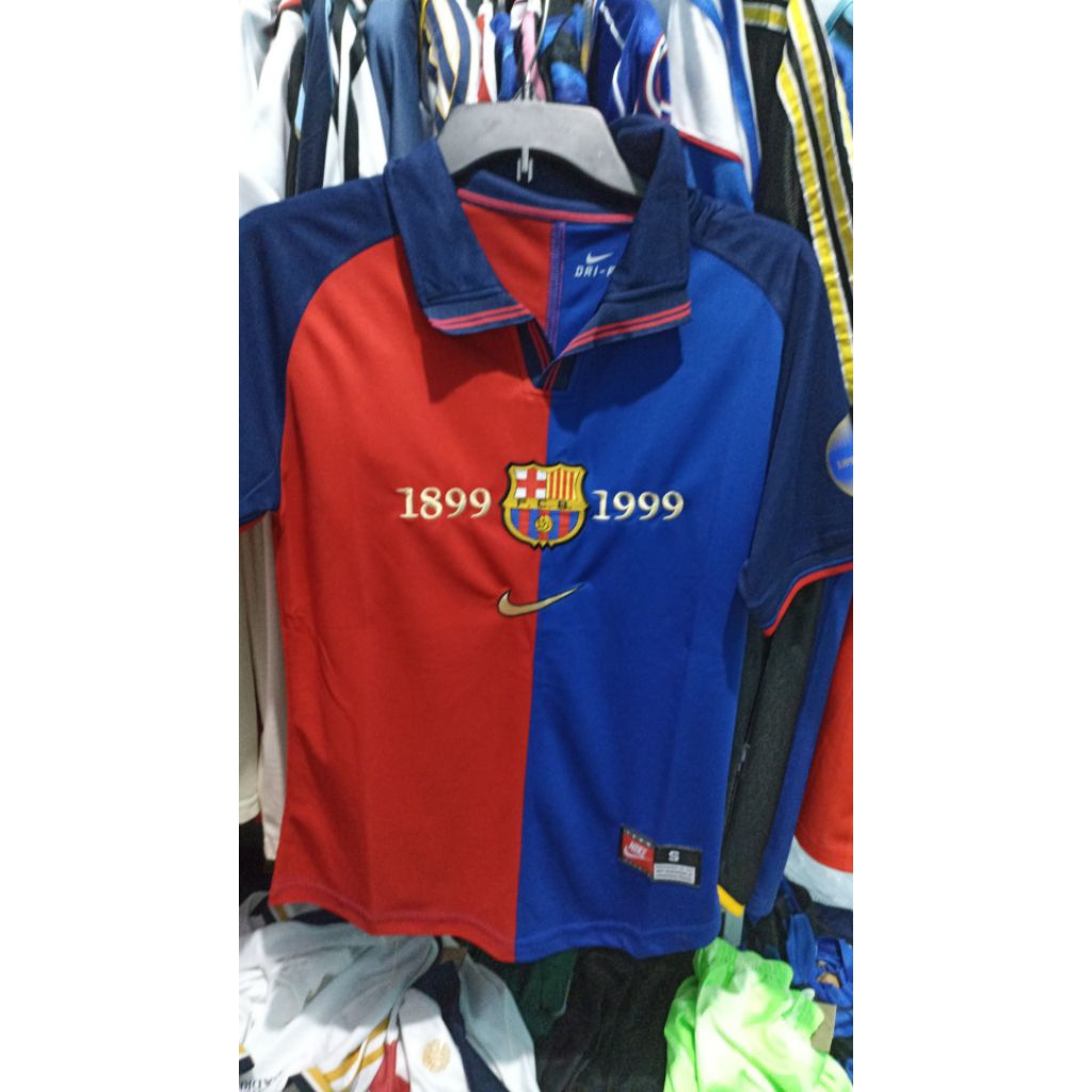 Jersey Barcelona home 1999 retro go