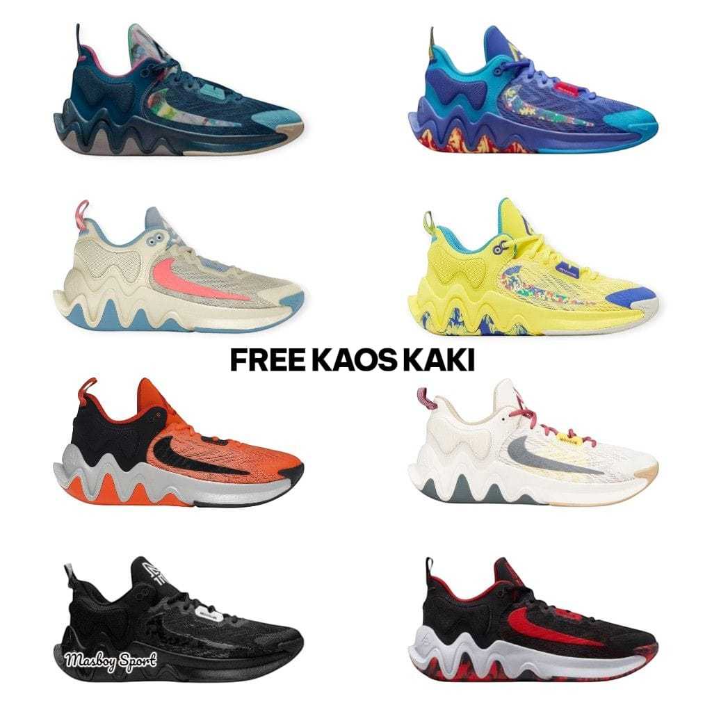 Sepatu Terlaris Nike Giannis Immportality Uniseks Bonus Kaos Kaki / Sepatu Olahraga Voli Nike Precis
