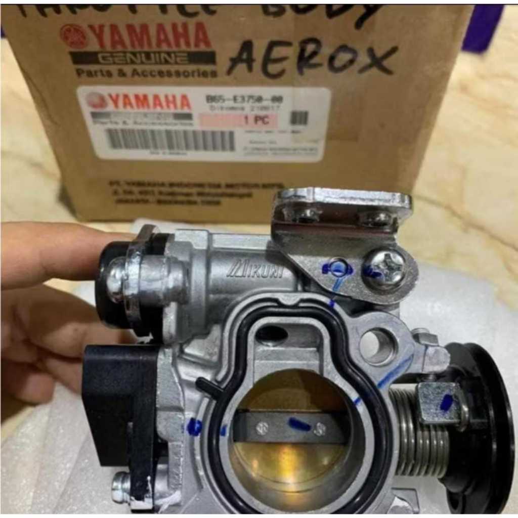 THROTTLE BODY ASSY AEROX 155 LEXI ORI YGP B65-E3750-00 YAMAHA