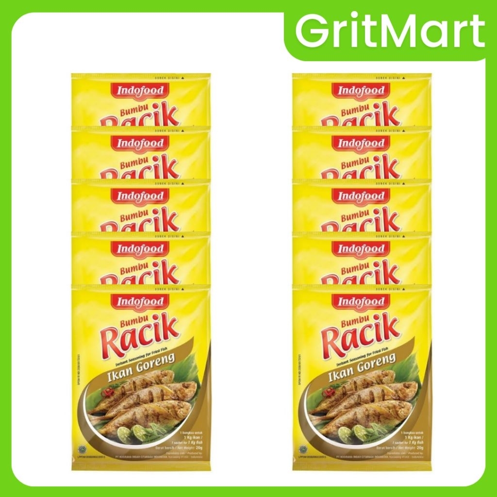 Indofood Bumbu Racik Ikan Goreng 1 Renceng