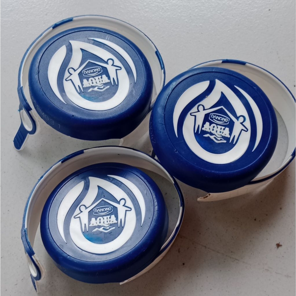 Tutup galon bekas aqua, vit Masih utuh