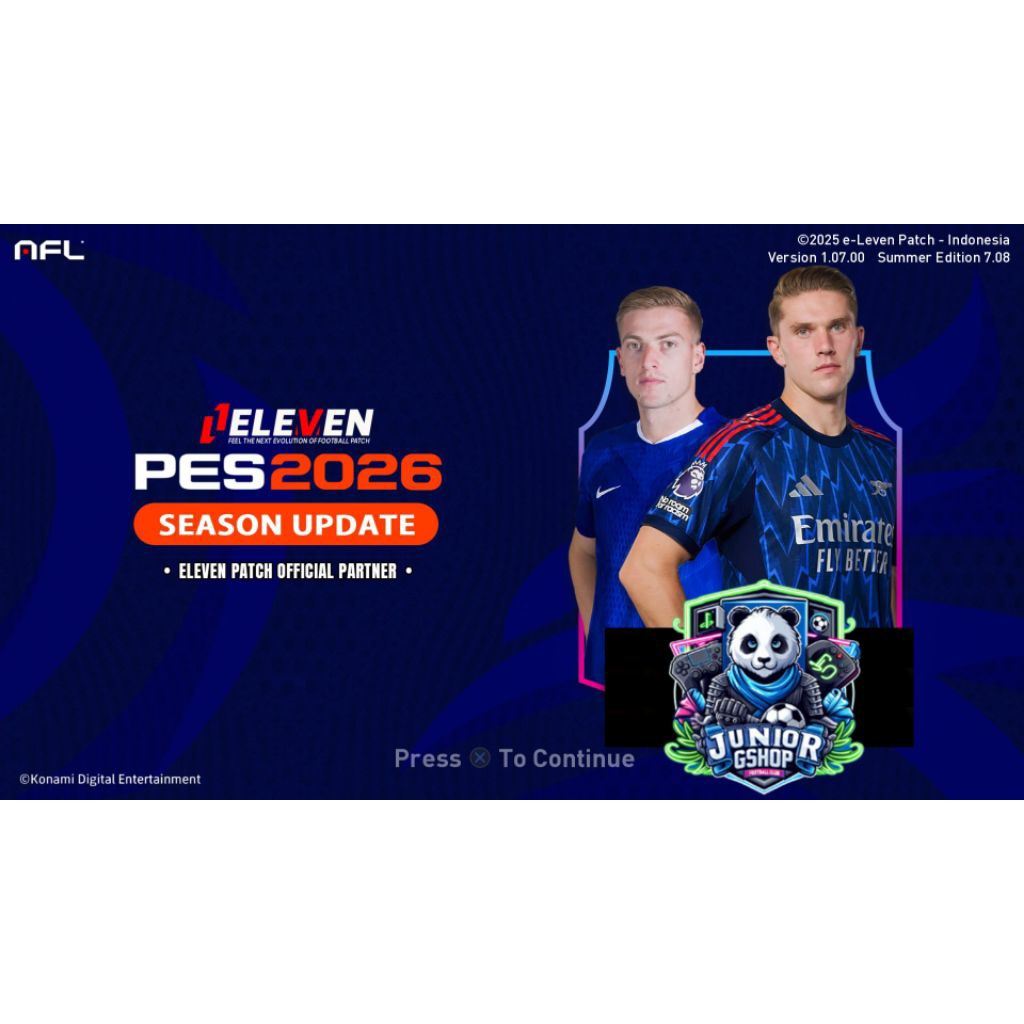 Efootball PES Update Seasons Terbaru PS4 HEN