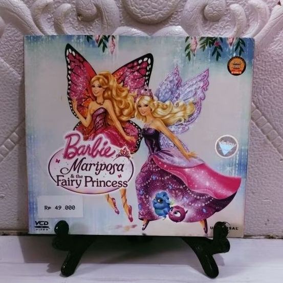 VCD BARBIE MARIPOSA AND THE FAIRY PRINCESS (Original)