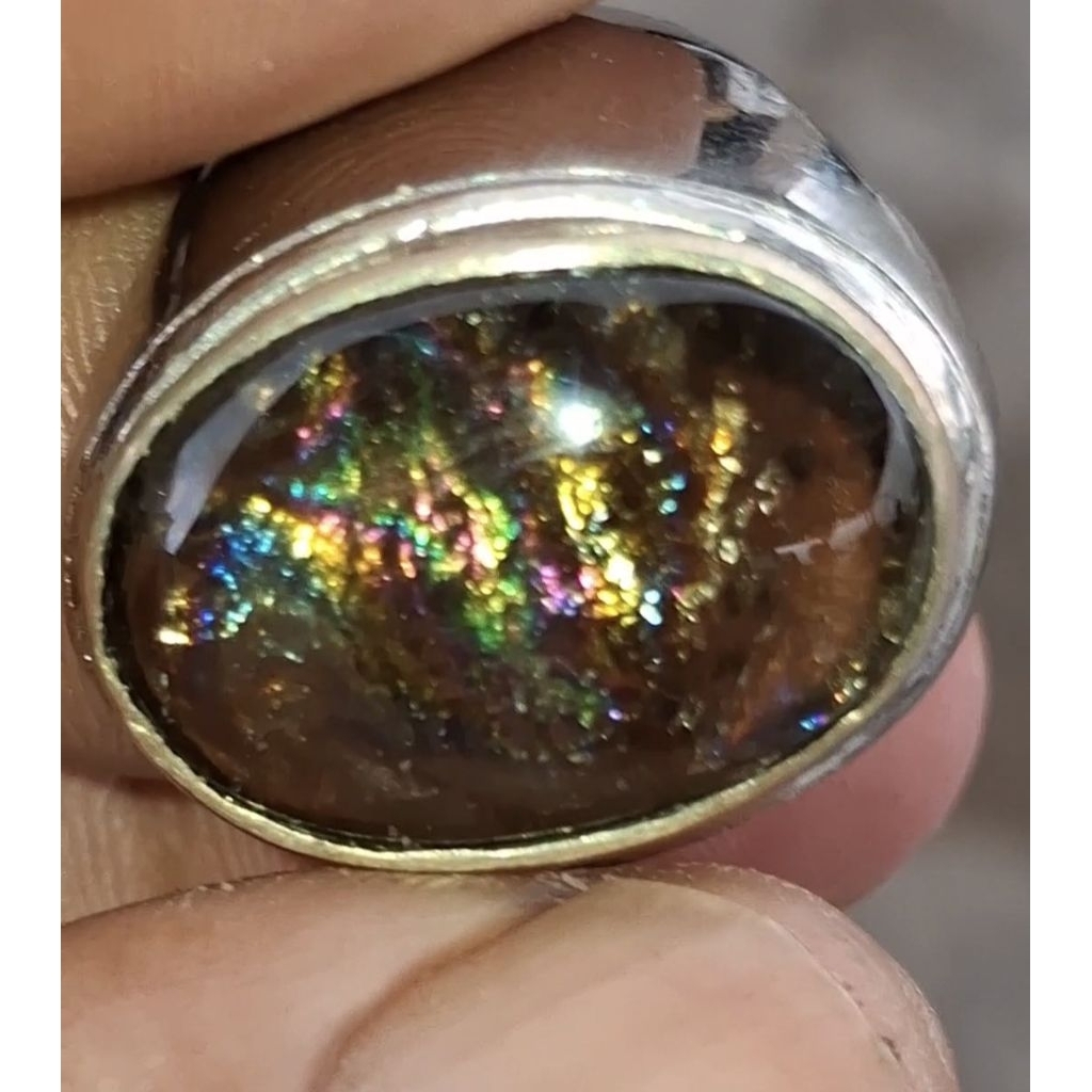 kecubung smoky pelangi