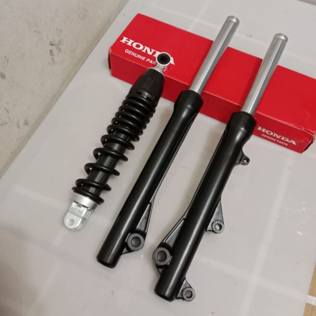 As Shock Depan Tabung+Shockbreaker Belakang Beat Deluxe 2020-2023 Beat Deluxe Cbs