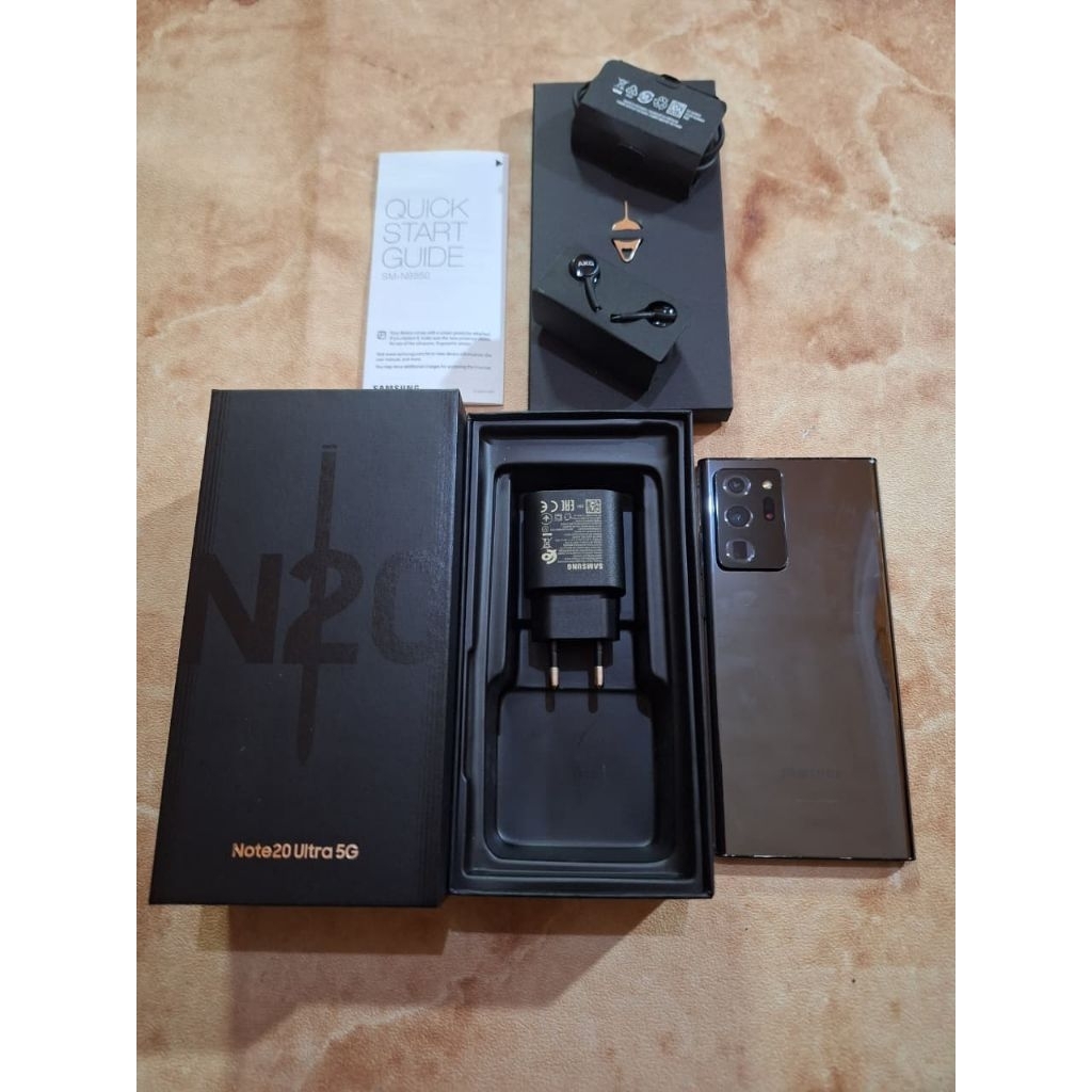 Samsung Note 20 Ultra 8/512 resmi sein fullset
