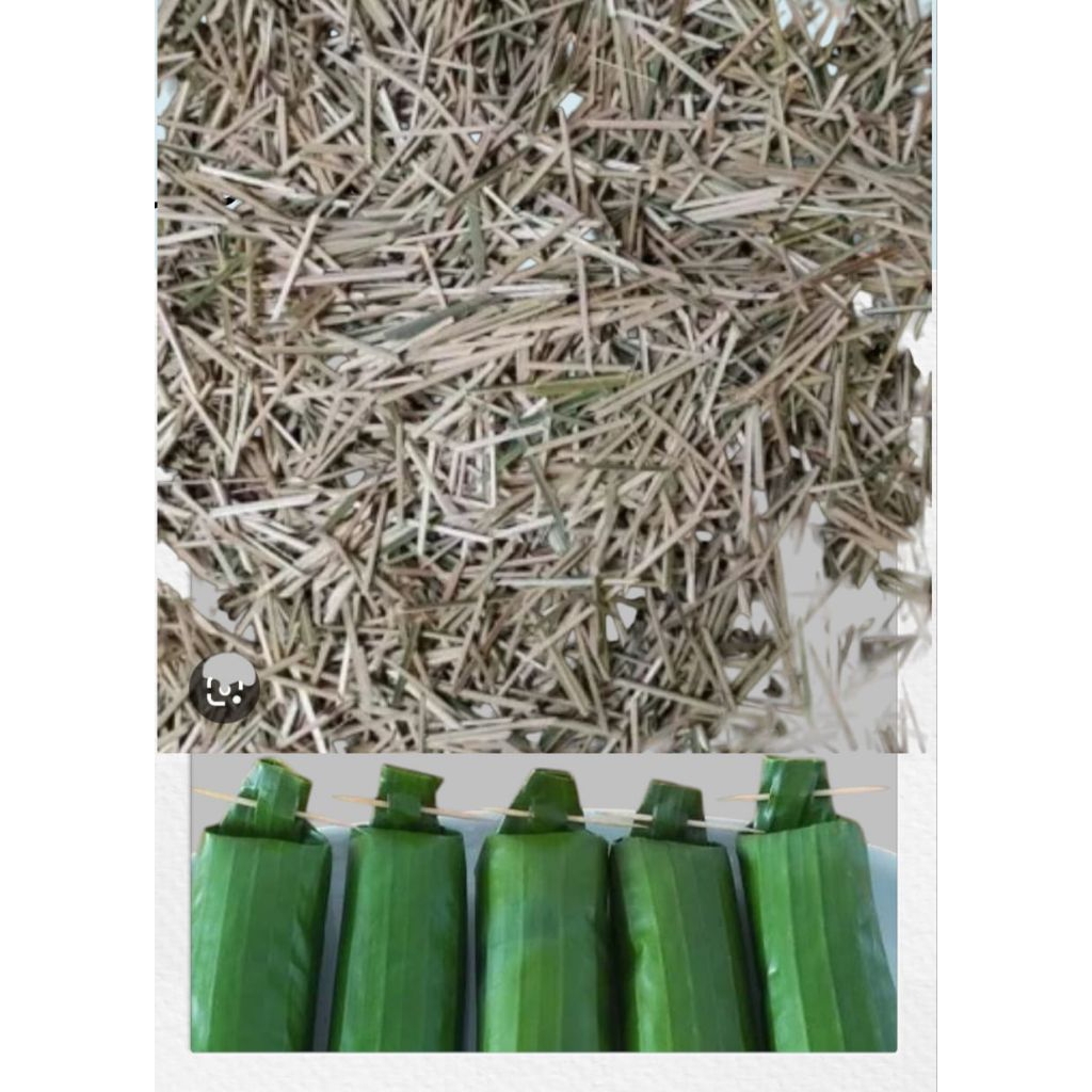 Biting bambu untuk lontong daun lancip