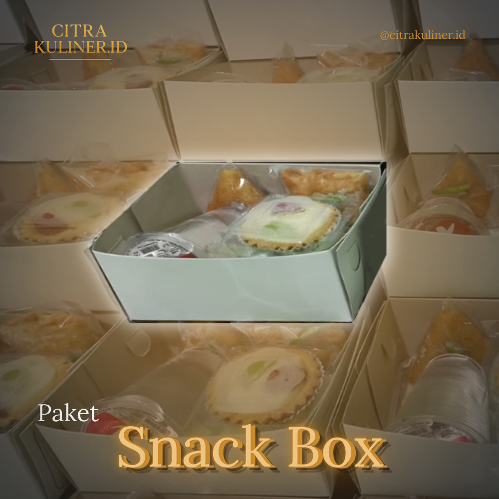Snack box/ Kue tradisional/ kue kotak/ kue jajanan pasar/Jual Snack box