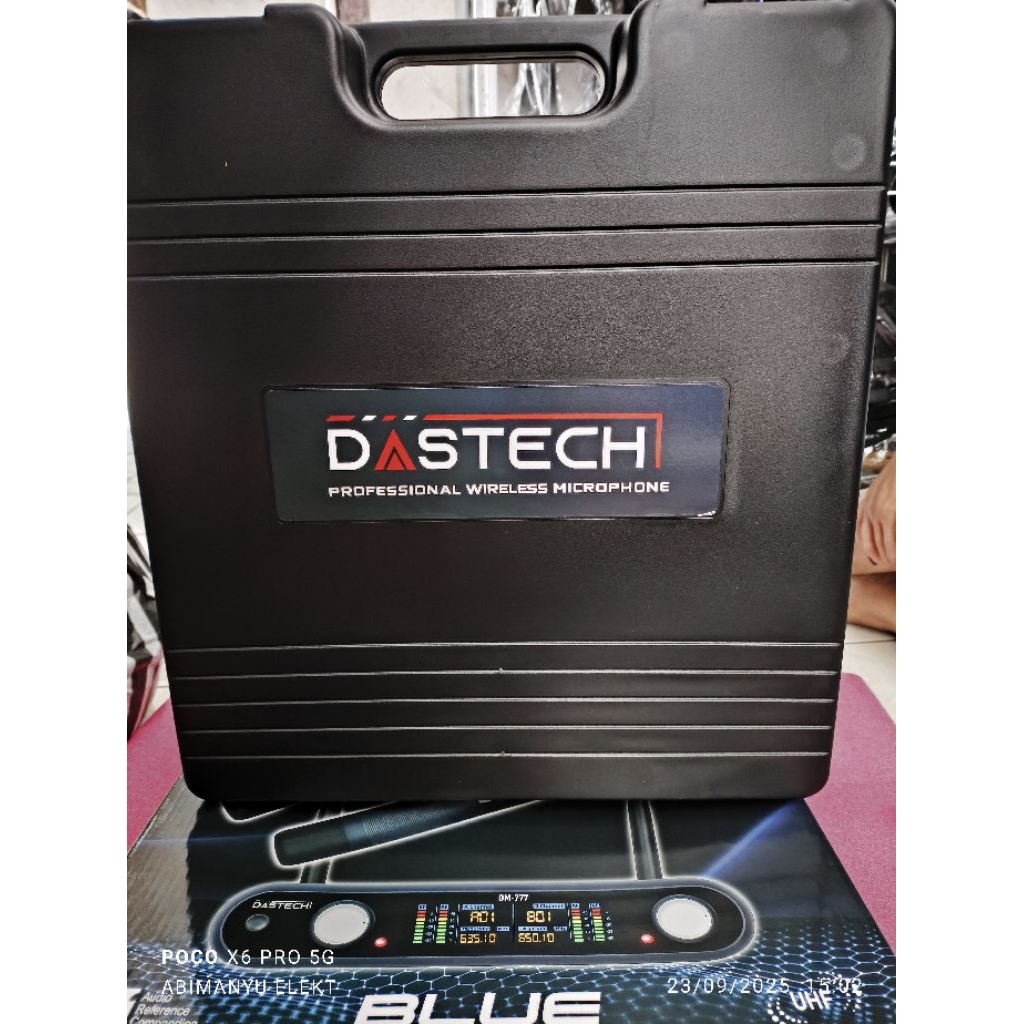 Mic Wireless DASTECH DM 777 BLUE