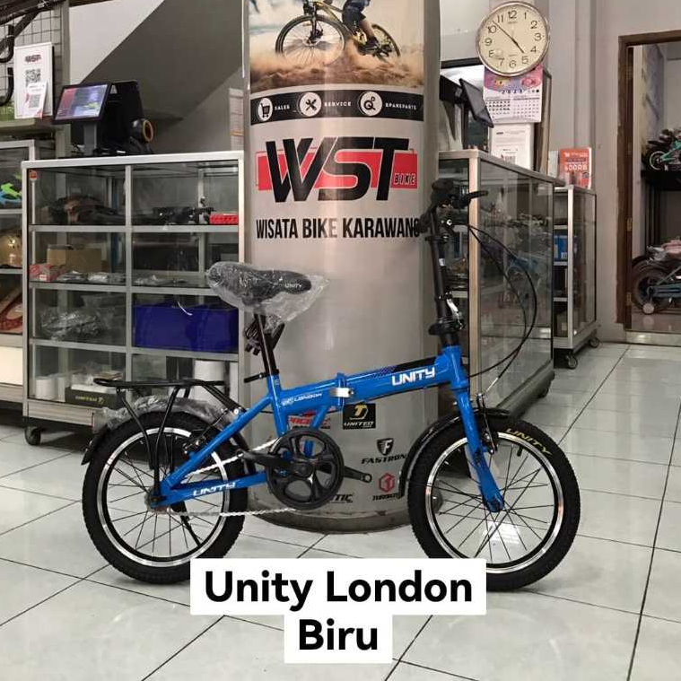 SEPEDA LIPAT ANAK DAN DEWASA 16 20 UNITY LONDON MODEL TERBARU