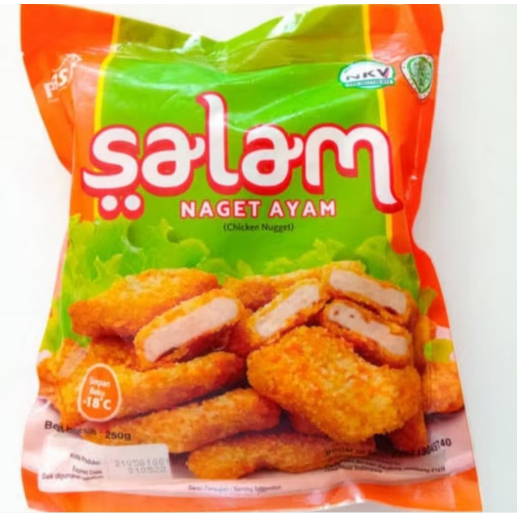 Nugget Salam 1kg/Nugget Salam 500gr/Nugget/Nugget Ayam/Nugget Salam