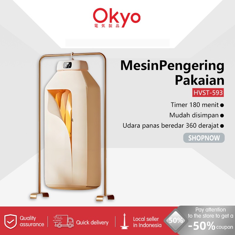 Mini Mesin Pengering Pakaian Portabel Pemanas Pengering Pakaian Lipat Listrik Pengering Otomatis Unt