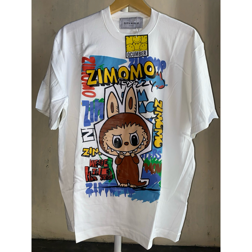 KAOS QCUMBER LABUBU ZIMOMO JASTIP BKK