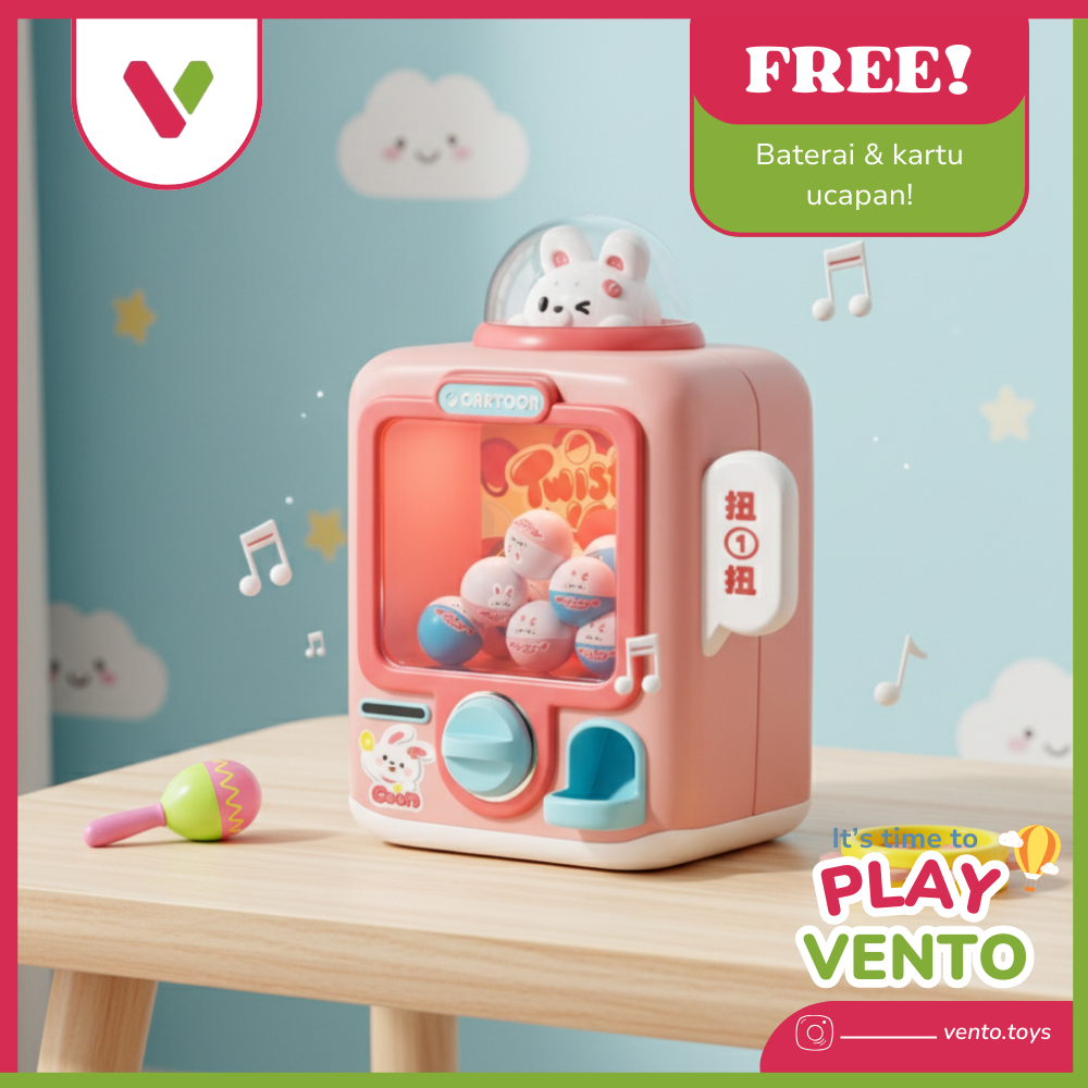 [VENTO TOYS] Mini Gacha Machine