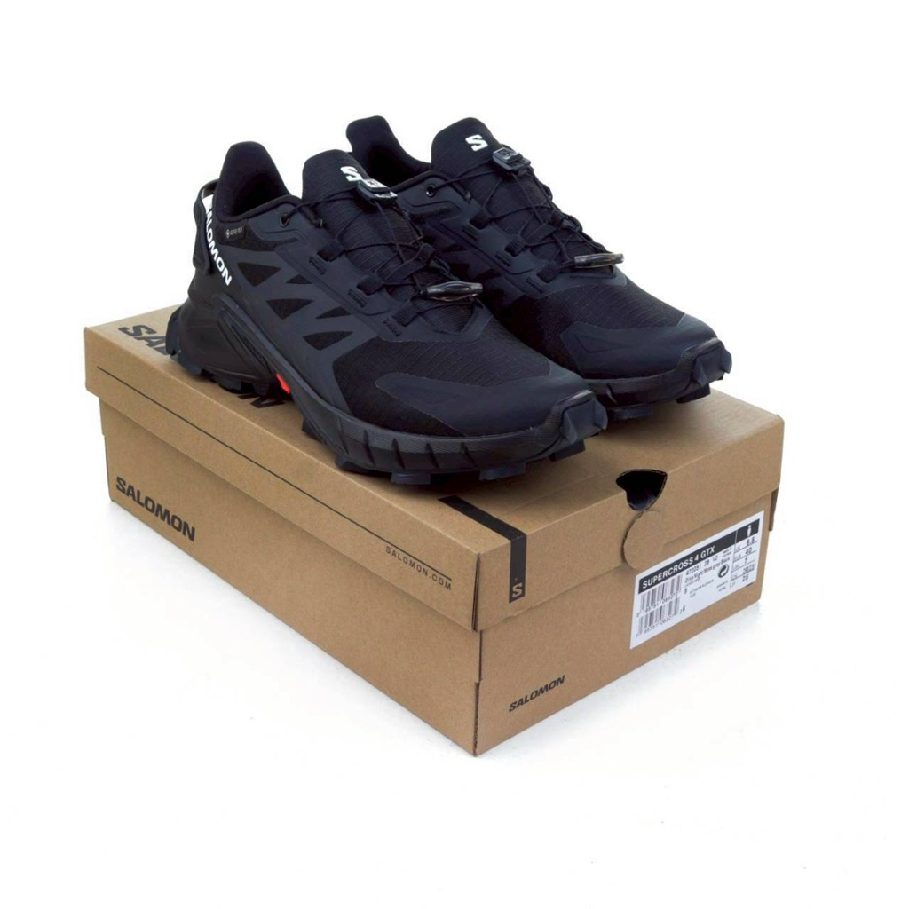 Salomon Supercross 4 Goretex Triple Black
