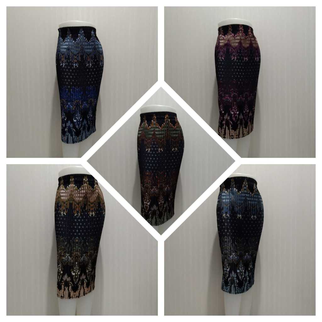 ROK PLISKET BATIK 7/8 BAWAHAN KEBAYA