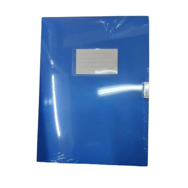 Map Plastik Dokumen A4 / A3 – Transparan dengan Label Depan