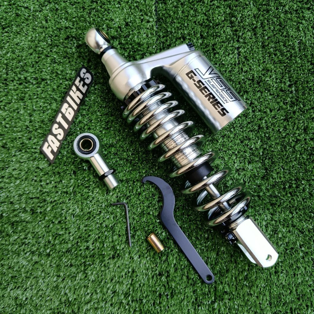 Shockbreaker Shock Belakang hitamTabung Biru Vario 125 Vario 150 Tabung Modelcopy YSS G SERIES UKURA