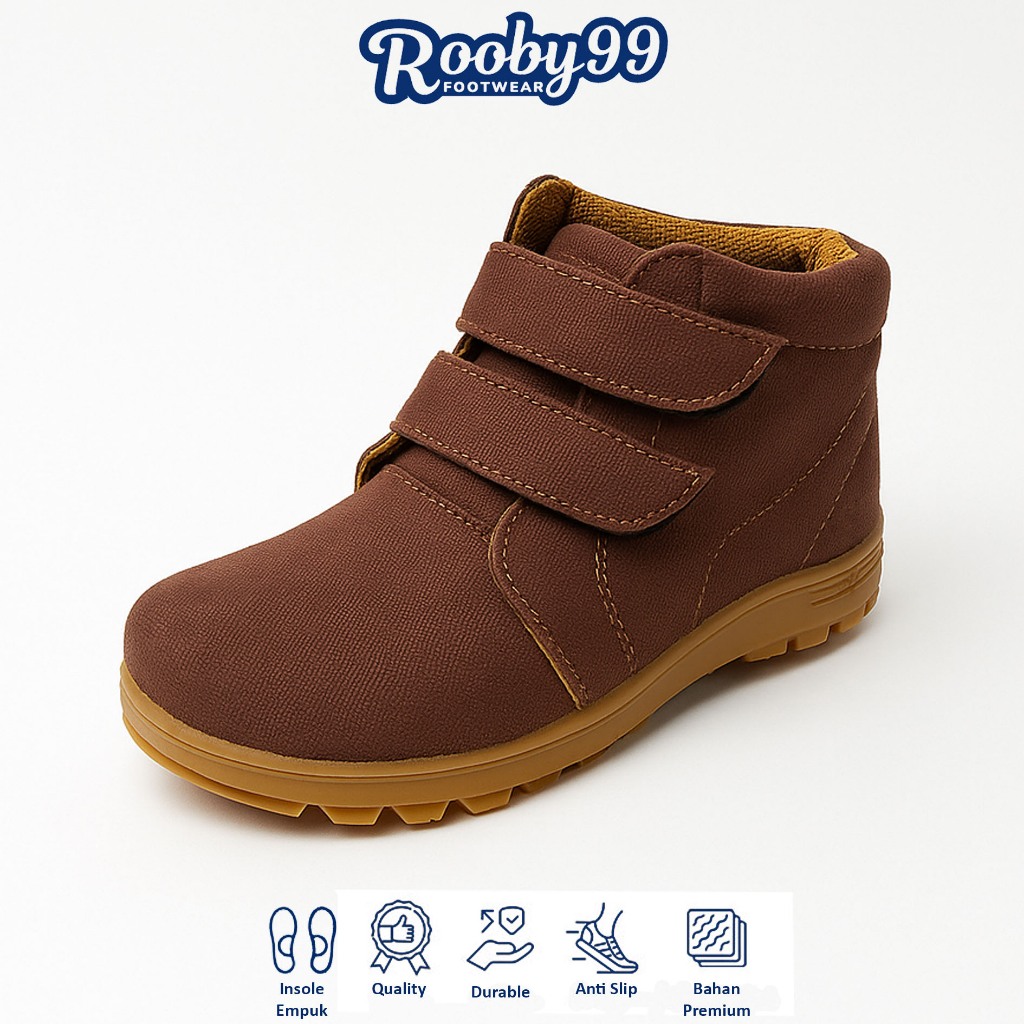 Sepatu Boot Anak Laki-Perempuan Sepatu Boots Fashion Anak Cowok Cewek Lion 104